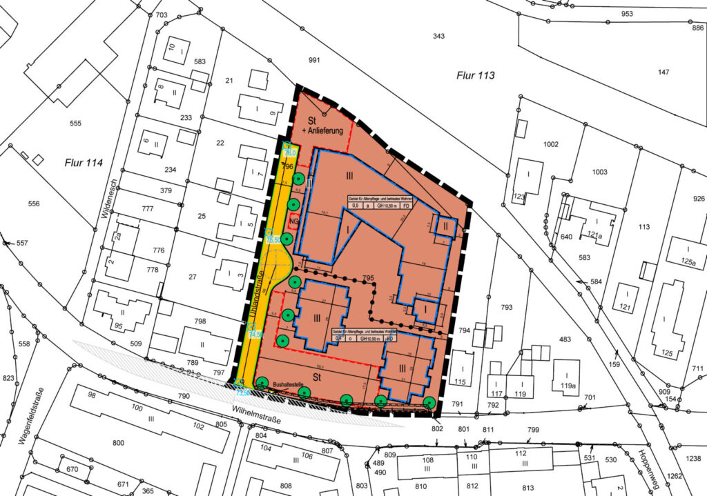 DHP – Stadt Ibbenbüren – B-Plan Nr. 207 "Uhlandstraße"